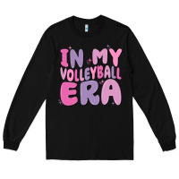Black in my volleyball era Long Sleeve Tee - MaliasSmallBusiness