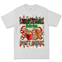 Dove Grey Christmas calories dont count Premium Tee - AdoDesignShop