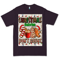Plum Christmas calories dont count Premium Tee - AdoDesignShop