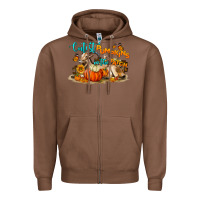 Chestnut Fall Cutest Pumpkin In The Patch Zipper Hoodie - LillyAllenDesigns