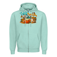 Seafoam Fall Cutest Pumpkin In The Patch Zipper Hoodie - LillyAllenDesigns