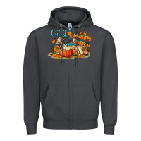 Smoke Fall Cutest Pumpkin In The Patch Zipper Hoodie - LillyAllenDesigns