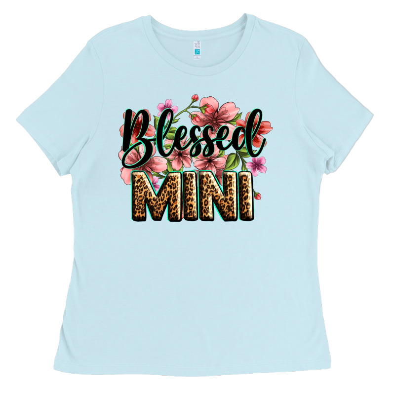 Flowers Blessed Mini Ladies Tee by Zillion Design Studio | Teevron