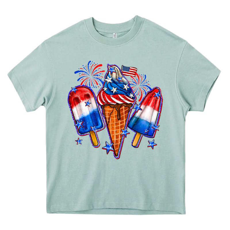 4th Of July Ice Creams Heavy Core Tee by Neo Western | Teevron