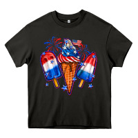 Asphalt 4th of July ice creams Heavy Core Tee - Neo Western