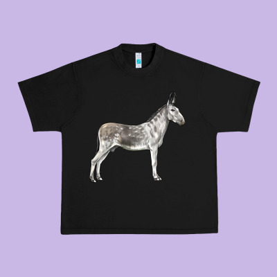 Andalusian Donkey Urban Heavy Tee Designed By Lillyallendesigns