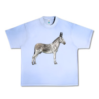 Grape Ice Andalusian Donkey Urban Heavy Tee - LillyAllenDesigns