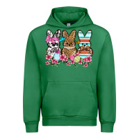 Emerald Western Easter peeps Urban Hoodie - OliviaCreatesArt