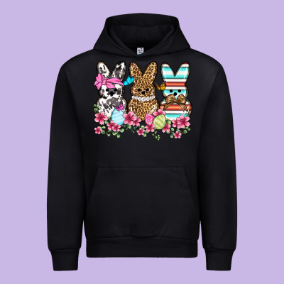 Western Easter Peeps Urban Hoodie Designed By Oliviacreatesart