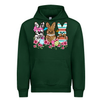 Forest Green Western Easter peeps Urban Hoodie - OliviaCreatesArt