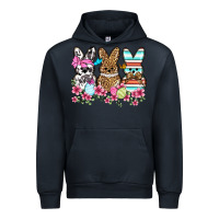 Navy Western Easter peeps Urban Hoodie - OliviaCreatesArt