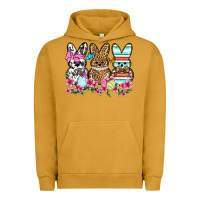 Pigment Peanut Butter Western Easter peeps Urban Hoodie - OliviaCreatesArt