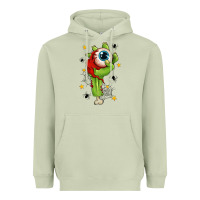 Matcha Zombie Hand with Eyeball Heavyweight Hoodie - texasbilliewilder