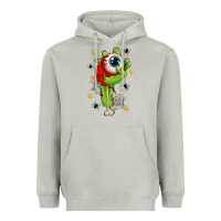 Moon Dust Zombie Hand with Eyeball Heavyweight Hoodie - texasbilliewilder