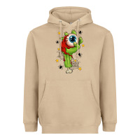 Mushroom Zombie Hand with Eyeball Heavyweight Hoodie - texasbilliewilder