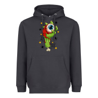 Smoke Zombie Hand with Eyeball Heavyweight Hoodie - texasbilliewilder