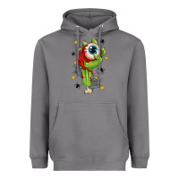 Storm Zombie Hand with Eyeball Heavyweight Hoodie - texasbilliewilder