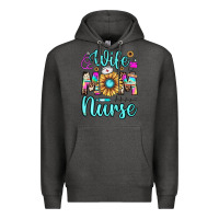 Charcoal Heather wife mom nurse Premium Hoodie - JahusDesignShop