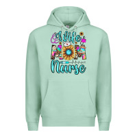 Seafoam wife mom nurse Premium Hoodie - JahusDesignShop