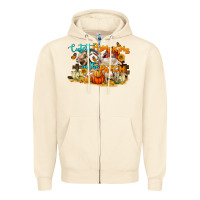 Sandshell Cutest Pumpkin In The Patch Zipper Hoodie - LillyAllenDesigns