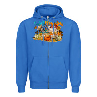 True Royal Cutest Pumpkin In The Patch Zipper Hoodie - LillyAllenDesigns