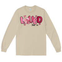 Mushroom valentine's day loved john 3 16 Long Sleeve Tee - MaliasSmallBusiness