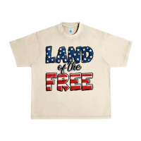Sandshell Land of the free America Urban Heavy Tee - Jasminsmagicworld