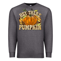 Charcoal Heather Hey There Pumpkin Premium Sweatshirt - texasbilliewilder