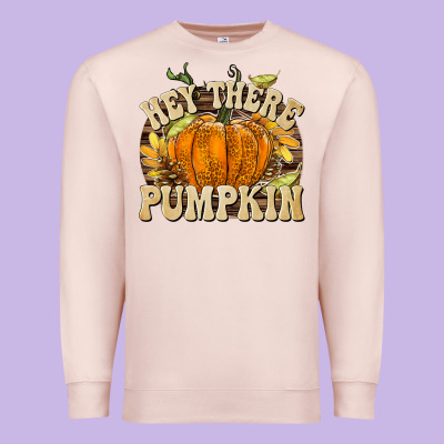 Hey There Pumpkin Premium Sweatshirt Designed By Texasbilliewilder