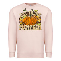 Pale Pink Hey There Pumpkin Premium Sweatshirt - texasbilliewilder
