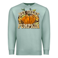 Seafoam Hey There Pumpkin Premium Sweatshirt - texasbilliewilder