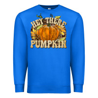 True Royal Hey There Pumpkin Premium Sweatshirt - texasbilliewilder