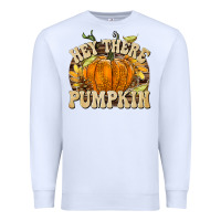 White Hey There Pumpkin Premium Sweatshirt - texasbilliewilder