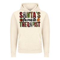 Vintage Artic santa's favorite therapist Vintage Hoodie - Jasminsmagicworld