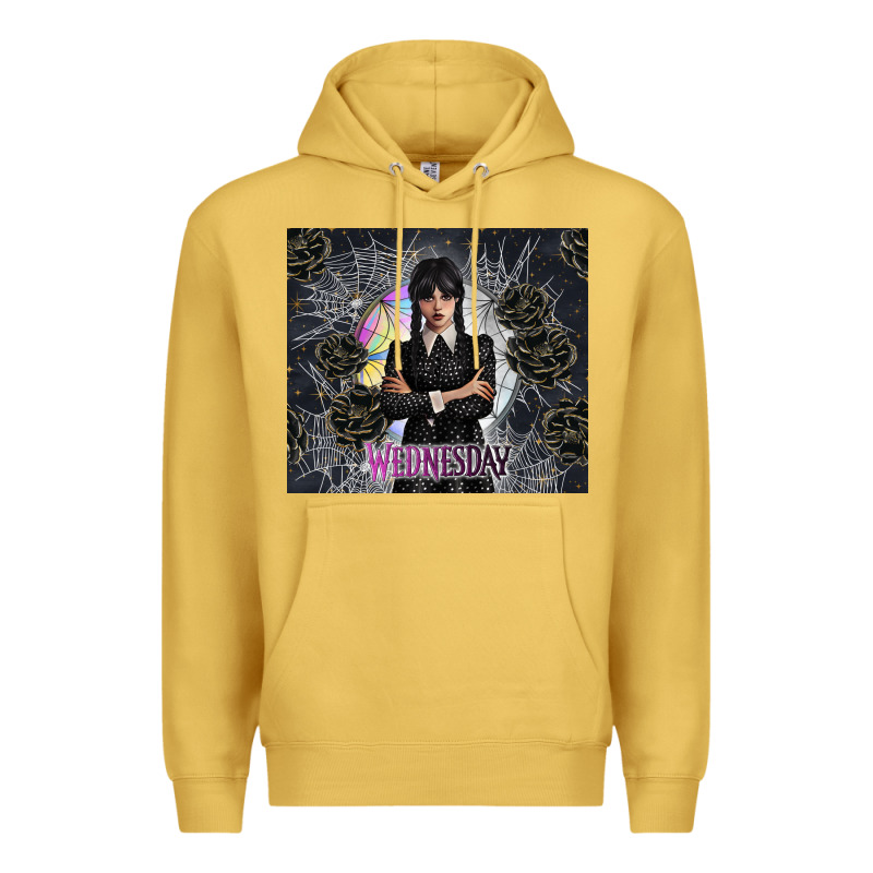 Gothic Girl With Black Rose Premium Hoodie by TumblerDesignByShophia | Teevron