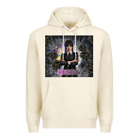 Tofu gothic girl with black rose Premium Hoodie - TumblerDesignByShophia