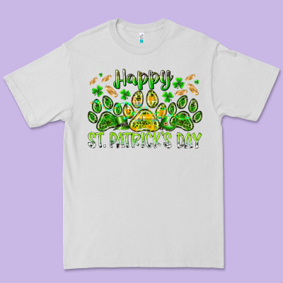 Heppy St. Patricks Day Premium Tee Designed By Racoondesign