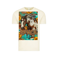 Vintage Arctic Western Ranch Life Mustang Horse Vintage Tee - LillyAllenDesigns