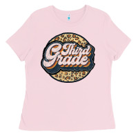 Bubblegum Pink third grade Ladies Tee - JahusDesignShop