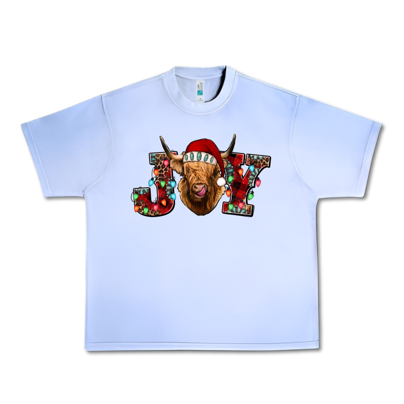 Joy Highland Cow Urban Heavy Tee by Jasminsmagicworld | Teevron