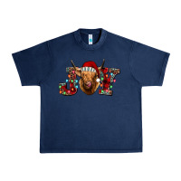 Navy joy highland cow Urban Heavy Tee - Jasminsmagicworld
