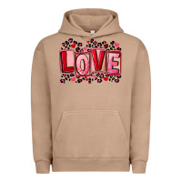 Pigment Burro Valentine's Day love Urban Hoodie - FaDigitalArtStudio