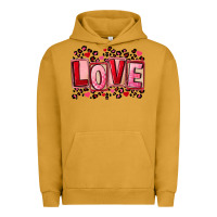 Pigment Peanut Butter Valentine's Day love Urban Hoodie - FaDigitalArtStudio