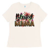 Bone flowers blessed mama Ladies Tee - Zillion Design Studio