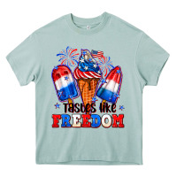 4th Of July Ice Creams Tastes Like Freedom Heavy Core Tee | Teevron