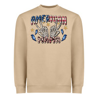 Mushroom american mama Heavyweight Sweatshirt - MaliasSmallBusiness