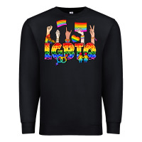Black LGBTQ+ Premium Sweatshirt - NancyCooperArtShop
