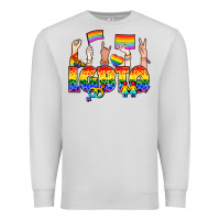 Dove Grey LGBTQ+ Premium Sweatshirt - NancyCooperArtShop