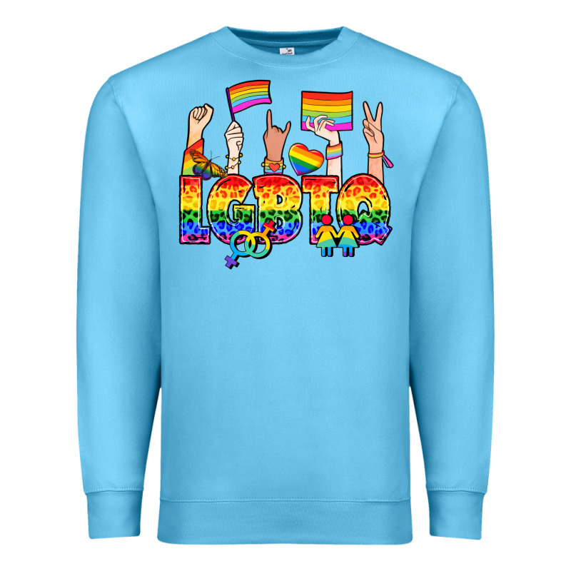 Lgbtq+ Premium Sweatshirt by NancyCooperArtShop | Teevron