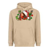 Mushroom Joy with woman Heavyweight Hoodie - NancyCooperArtShop